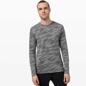☑️Lululemon Metal Vent Breathe Long Sleeve Scatter Surface